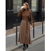 image:imageZESICA Sweater Dresses for Women Fall Long Sleeve Maxi DressBrown