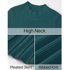 image:imageZESICA Sweater Dresses for Women Fall Long Sleeve Maxi DressTeal