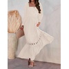 image:imageZESICA Womens 2026 Boho Long Sleeve Fall Maxi DressApricot
