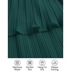 image:imageZESICA Womens 2026 Chiffon Tiered Long Sleeve DressesDarkgreen