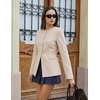 image:imageZESICA Womens 2026 Fall Business Casual Blazers Suit JacketsKhaki