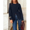 image:imageZESICA Womens 2026 Fall Business Casual Blazers Suit JacketsNavy