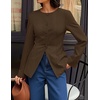 image:imageZESICA Womens 2026 Fall Business Casual Blazers Suit JacketsTanbrown