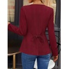 image:imageZESICA Womens 2026 Fall Business Casual Blazers Suit JacketsWine