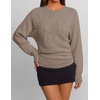 image:imageZESICA Womens 2026 Fall Long Sleeve Floral Ruched Cute SweatersCashmere