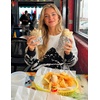 image:imageZESICA Womens 2026 Fall Winter Crewneck Oversized Printed SweatersWhite