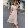 image:imageZESICA Womens 2026 Summer Floral Boho A Line Maxi DressesBeige
