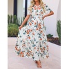 image:imageZESICA Womens 2026 Summer Floral Boho A Line Maxi DressesIvory