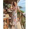 image:imageZESICA Womens 2026 Summer Floral Boho A Line Maxi DressesIvory