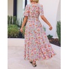 image:imageZESICA Womens 2026 Summer Floral Boho A Line Maxi DressesLightblue