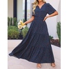 image:imageZESICA Womens 2026 Summer Floral Boho A Line Maxi DressesNavy