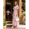 image:imageZESICA Womens 2026 Summer Floral Boho A Line Maxi DressesRose