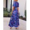 image:imageZESICA Womens 2026 Summer Floral Boho A Line Maxi DressesRoyalblue