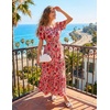 image:imageZESICA Womens 2026 Summer Floral Boho A Line Maxi DressesVintagepink