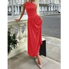 image:imageZESICA Womens 2026 Summer Sleeveless Pleated Maxi DressRed