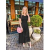 image:imageZESICA Womens Casual Summer 2026 Short Sleeve Maxi DressBlack