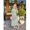 image:imageZESICA Womens Casual Summer 2026 Short Sleeve Maxi DressGreen