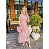 image:imageZESICA Womens Casual Summer 2026 Short Sleeve Maxi DressPink