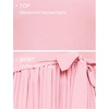 image:imageZESICA Womens Fall Long Sleeve Pleated Knit Sweater DressLight Pink