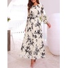 image:imageZESICA Womens Fall Long Sleeve Wedding Guest DressesBlackwhite