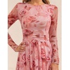image:imageZESICA Womens Fall Long Sleeve Wedding Guest DressesPink