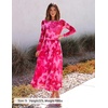 image:imageZESICA Womens Fall Long Sleeve Wedding Guest DressesRose