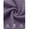 image:imageZESICA Womens Fall Winter Cozy Sweaters V Neck Loose Warm Pullover TopsPurple