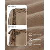image:imageZESICA Womens Fall Winter Cute Bow Tie Oversized SweatersCamel