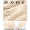image:imageZESICA Womens Fall Winter Long Sleeve Casual Oversized SweatersApricot