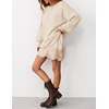 image:imageZESICA Womens Fall Winter Long Sleeve Casual Oversized SweatersApricot