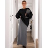 image:imageZESICA Womens Fall Winter Long Sleeve Casual Oversized SweatersBlack