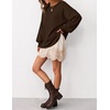 image:imageZESICA Womens Fall Winter Long Sleeve Casual Oversized SweatersCoffee