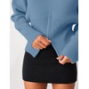image:imageZESICA Womens Fall Zipper Pullover Sweaters 2026 Cozy Ribbed Knit TopsDustyblue