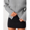 image:imageZESICA Womens Fall Zipper Pullover Sweaters 2026 Cozy Ribbed Knit TopsGrey