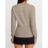image:imageZESICA Womens Fall Zipper Pullover Sweaters 2026 Cozy Ribbed Knit TopsOatmeal