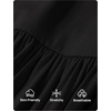 image:imageZESICA Womens Off Shoulder A Line Wedding Guest Maxi DressBlack