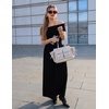 image:imageZESICA Womens Off Shoulder A Line Wedding Guest Maxi DressBlack