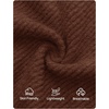 image:imageZESICA Womens Off The Shoulder Fall Sweater DressCaramel