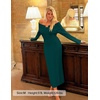 image:imageZESICA Womens Off The Shoulder Fall Sweater DressDarkgreen
