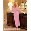 image:imageZESICA Womens Off The Shoulder Fall Sweater DressPink