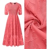 image:imageZESICA Womens Summer Short Puff Sleeve Floral Lace Maxi DressesWatermelon