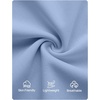 image:imageZESICA Womens Summer Sleeveless Boat Neck Cocktail Mini DressLight Blue
