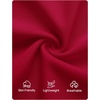 image:imageZESICA Womens Summer Sleeveless Boat Neck Cocktail Mini DressRed