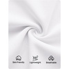 image:imageZESICA Womens Summer Sleeveless Boat Neck Cocktail Mini DressWhite