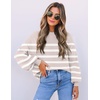 image:imageZESICA Womens Turtleneck Oversized Sweaters 2026 Fall OutfitsAlmond
