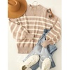 image:imageZESICA Womens Turtleneck Oversized Sweaters 2026 Fall OutfitsAlmond