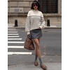 image:imageZESICA Womens Turtleneck Oversized Sweaters 2026 Fall OutfitsApricot