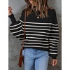 image:imageZESICA Womens Turtleneck Oversized Sweaters 2026 Fall OutfitsBlack