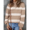 image:imageZESICA Womens Turtleneck Oversized Sweaters 2026 Fall OutfitsCamel