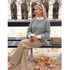 image:imageZESICA Womens Turtleneck Oversized Sweaters 2026 Fall OutfitsCarbon